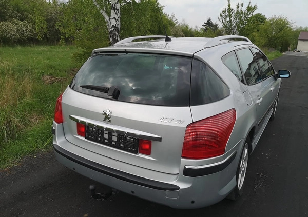 Peugeot 407 cena 10900 przebieg: 221000, rok produkcji 2006 z Ryki małe 781